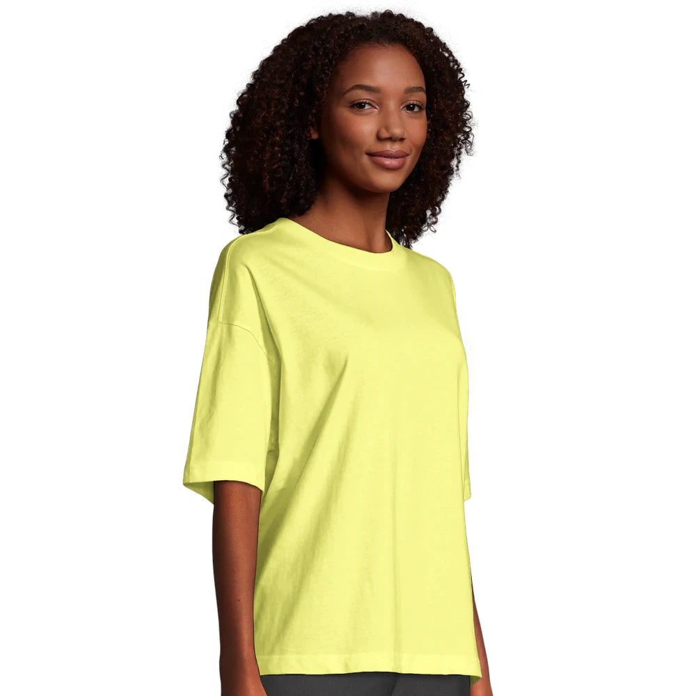 T-shirt femme ample coton en conversion bio